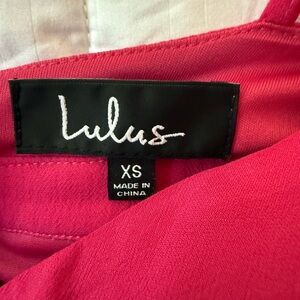 Lulus Pink Dress